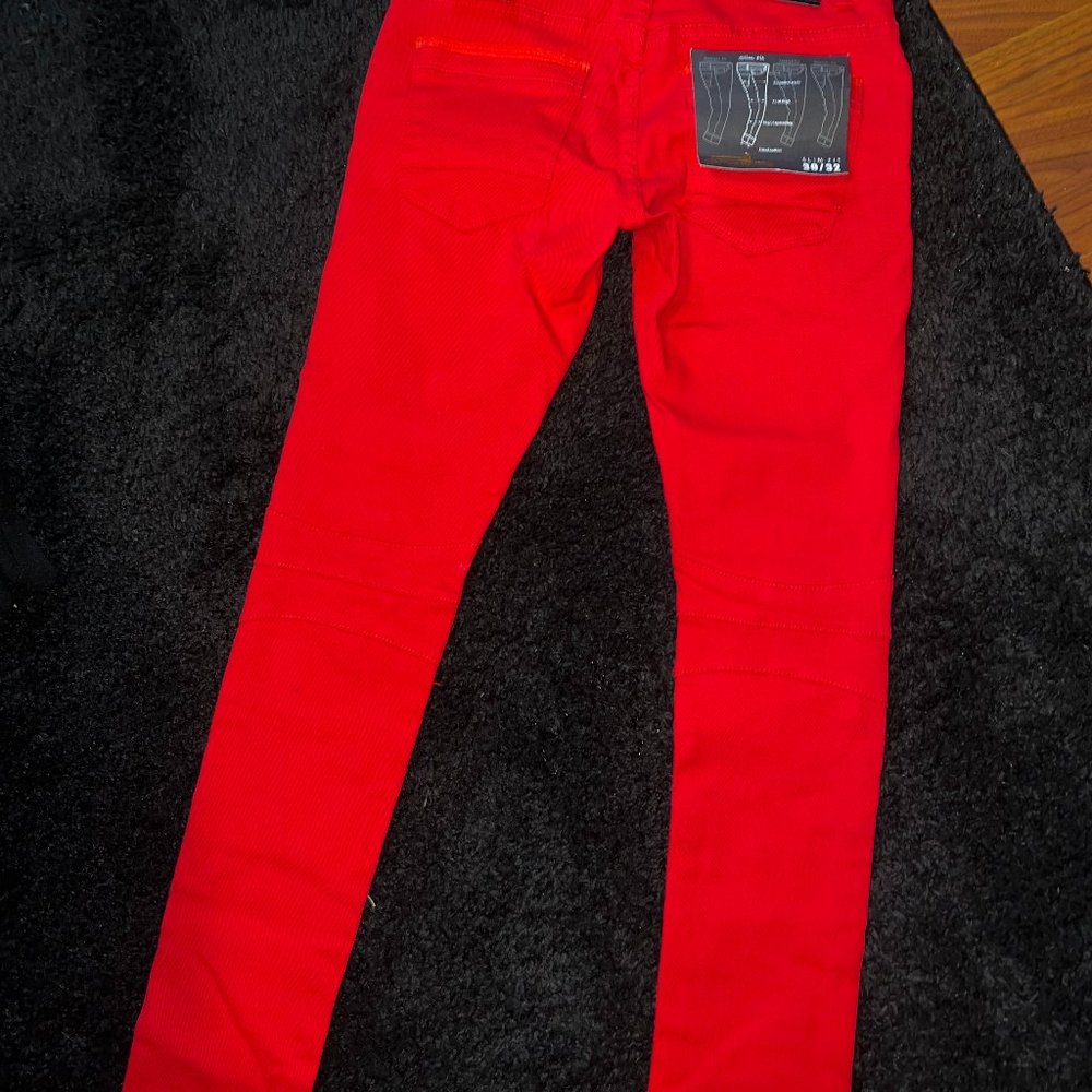 Copper Rivet Denim Jeans